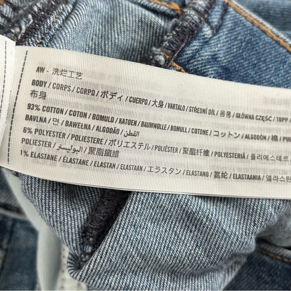Abercrombie & Fitch Super Skinny Ankle High Rise Jeans Womens 26/2L Blue Denim - Picture 10 of 13